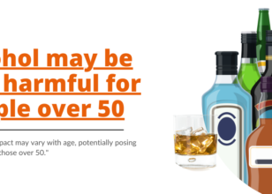 Alcohol may be less harmful for people over 50